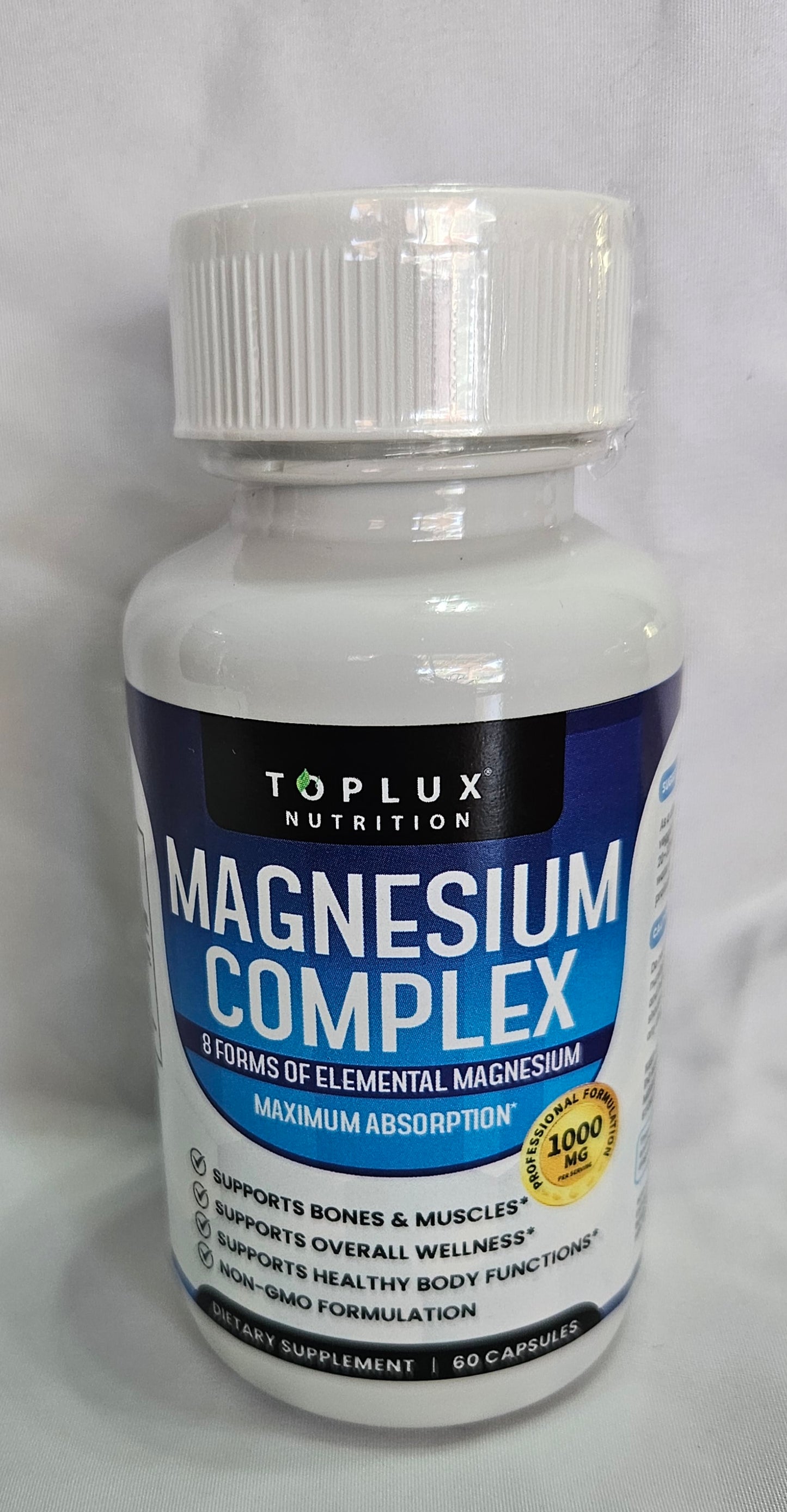 MAGNESIO COMPLEX 8 ELEMENTAL 1000 mg PACK X 3 UND. (SIN GARANTÍA)