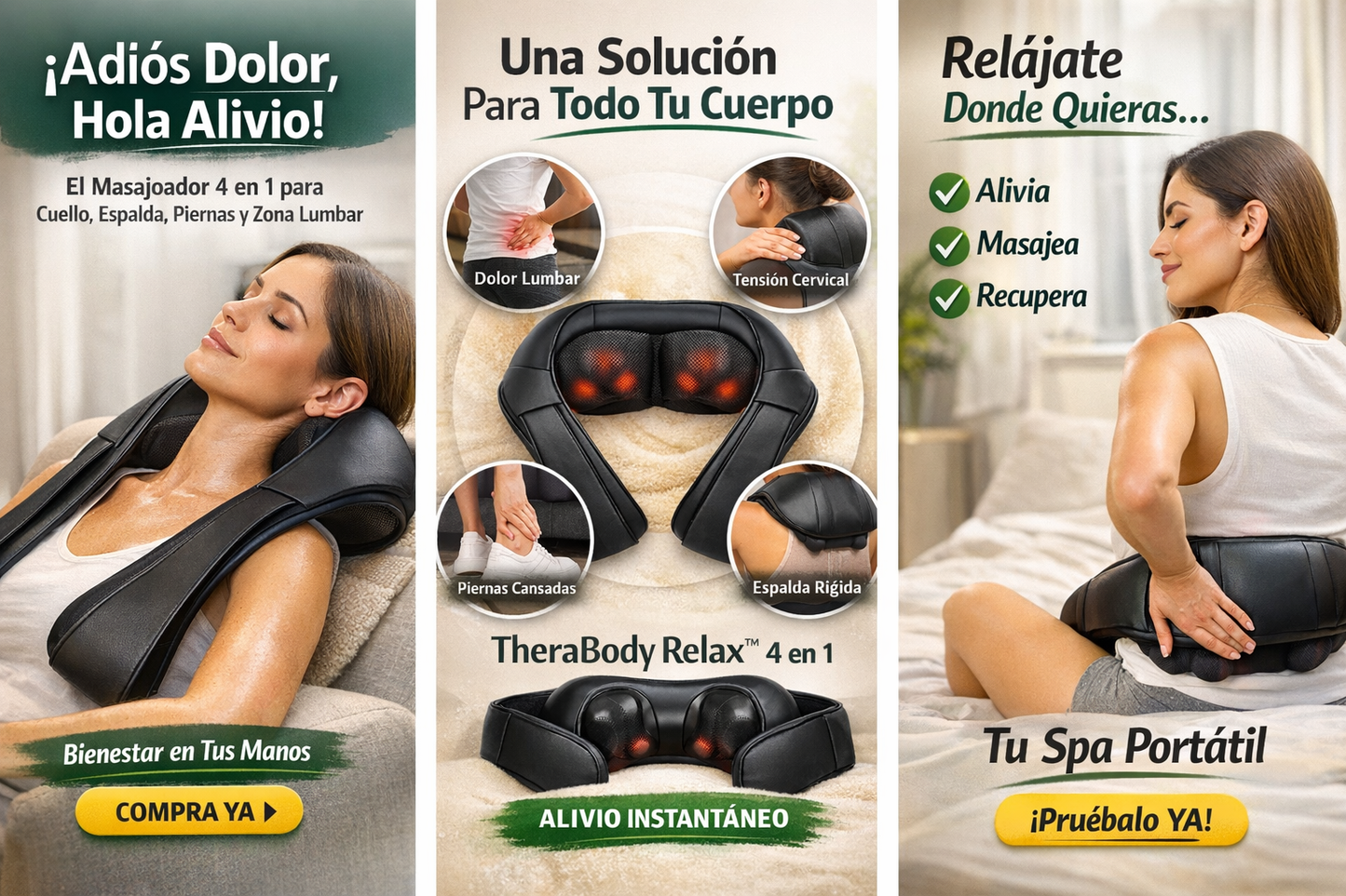 Masajeador Muscular Therabody 4 en 1