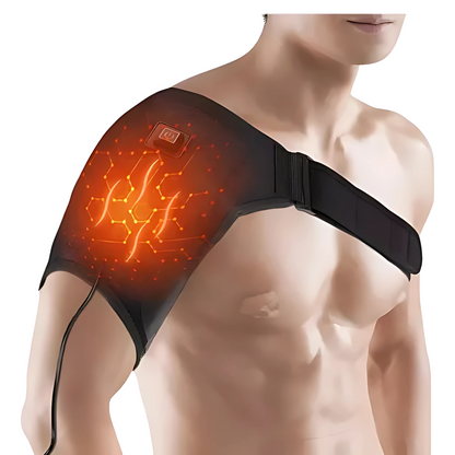 Almohadilla térmica hombro