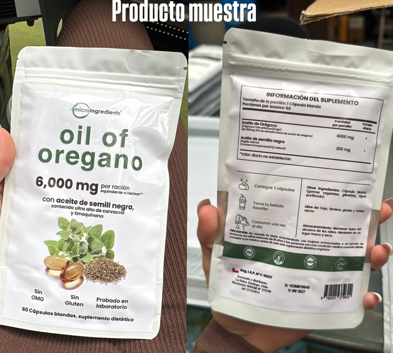 ACEITE DE OREGANO POTENTE ANTIBIÓTICO NATURAL