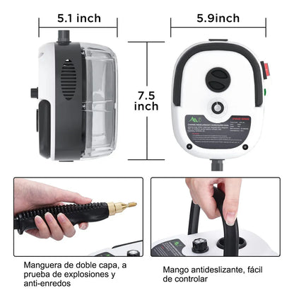 Maquina de limpieza a vapor 2500w