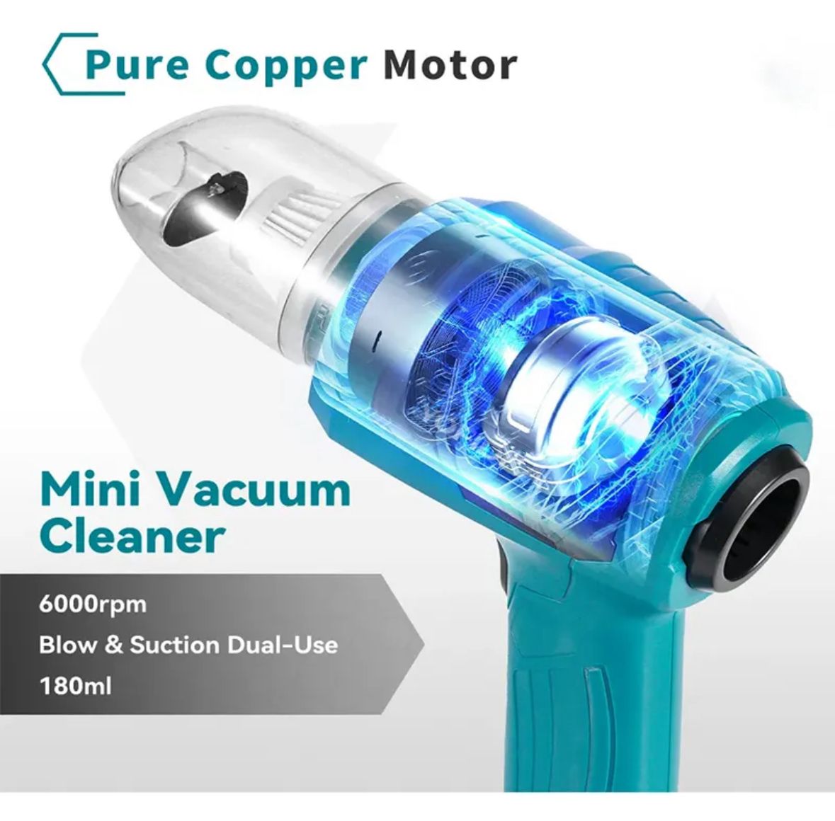 Aspiradora Inalámbrica para Auto