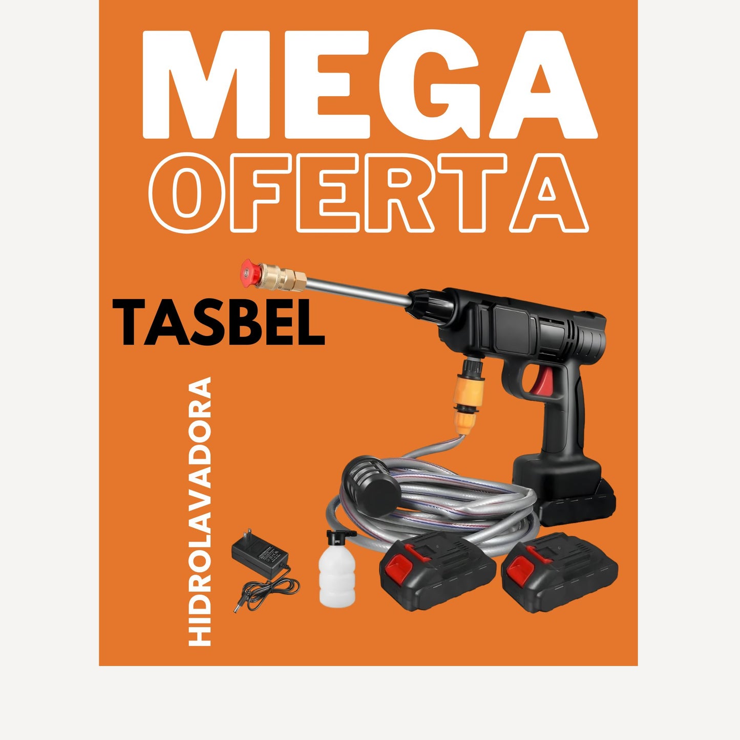 Hidrolavadora Inalambrica con Dos Baterias