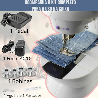 Mini Máquina De Coser Portátil Hogar