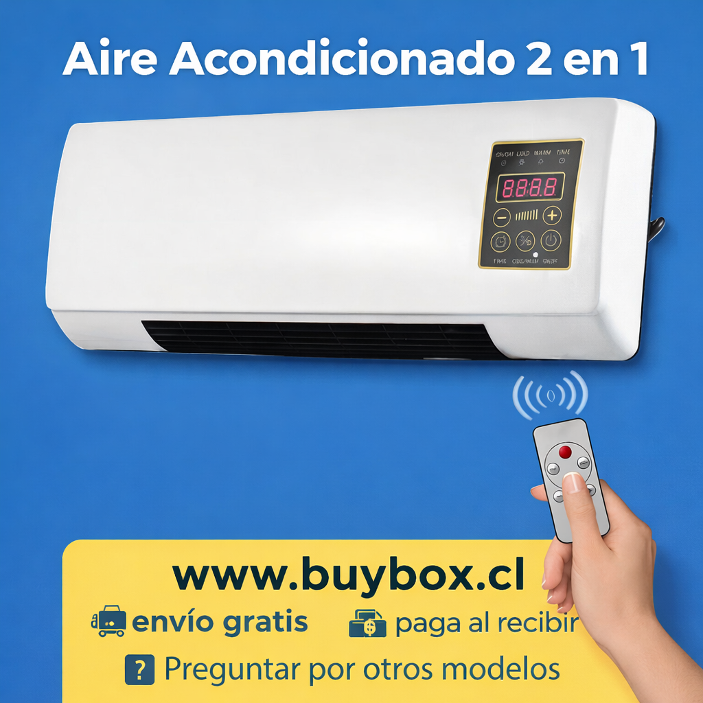 aire acondicionado 2 en 1